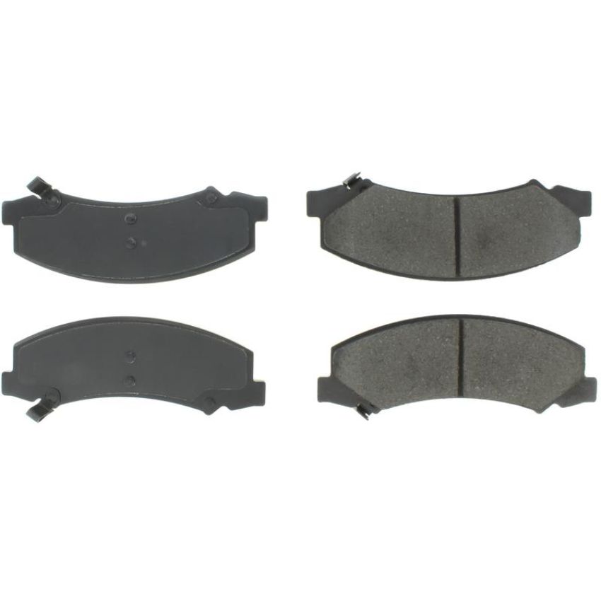 CENTRIC PARTS 102.11590 C-Tek Semi-Metallic Brake Pads with Shims