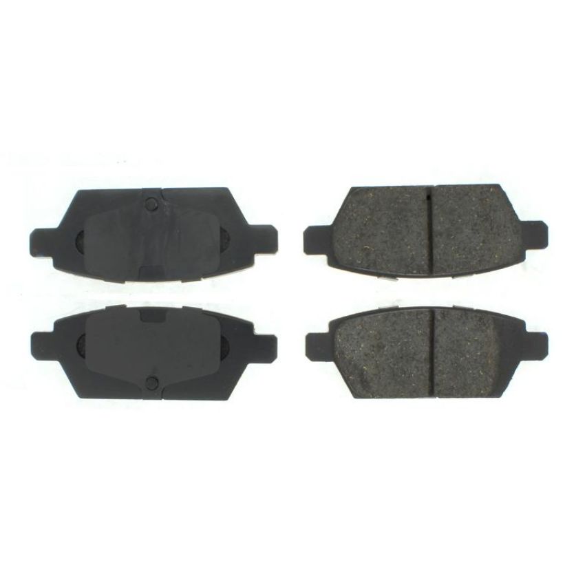 CENTRIC PARTS 102.11610 C-Tek Semi-Metallic Brake Pads with Shims