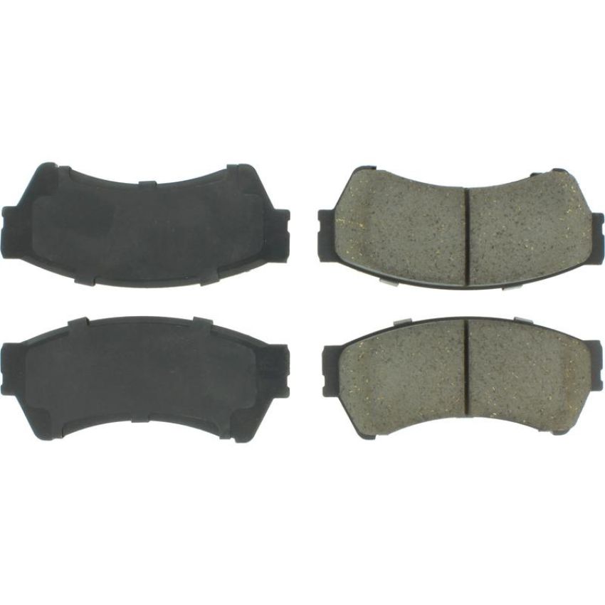 CENTRIC PARTS 102.11640 C-Tek Semi-Metallic Brake Pads with Shims