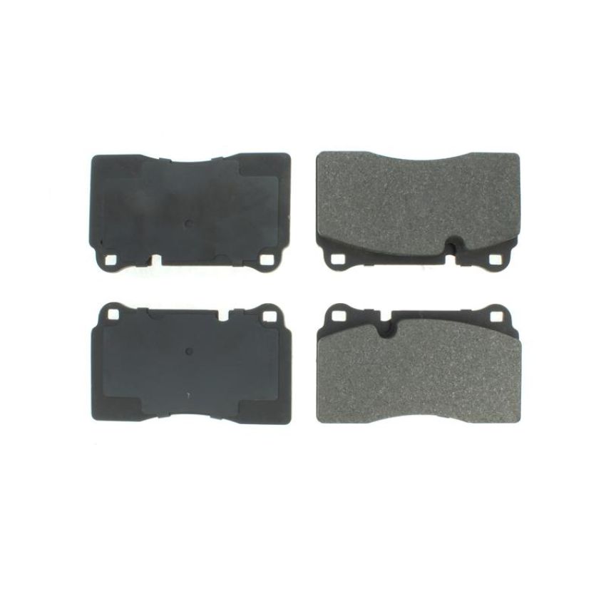 CENTRIC PARTS 102.11650 C-Tek Semi-Metallic Brake Pads with Shims