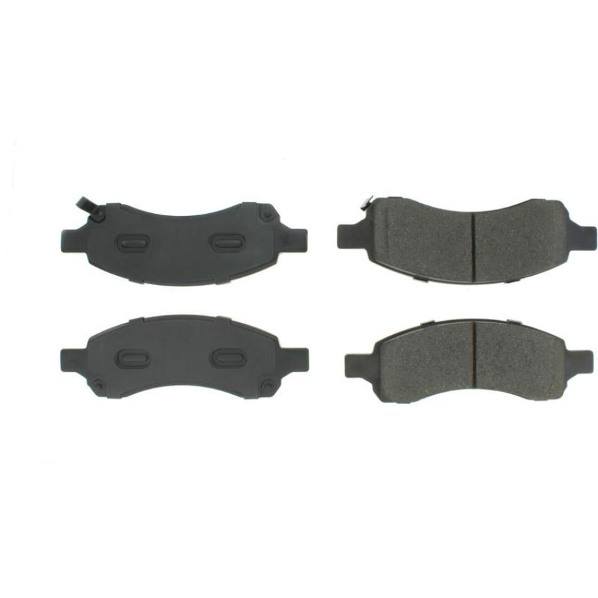 CENTRIC PARTS 102.11691 C-Tek Semi-Metallic Brake Pads with Shims