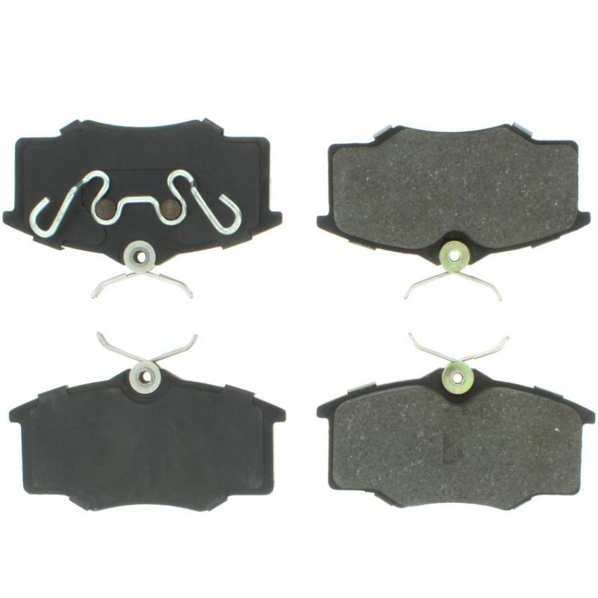 CENTRIC PARTS 102.11730 C-Tek Semi-Metallic Brake Pads with Shims