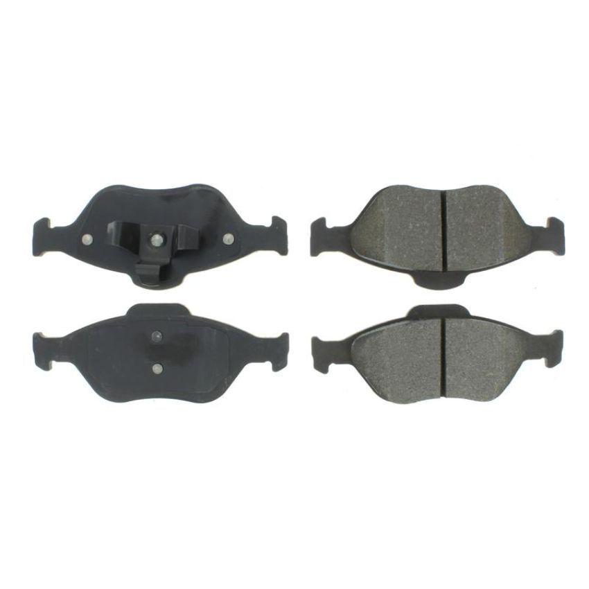 CENTRIC PARTS 102.11750 C-Tek Semi-Metallic Brake Pads with Shims