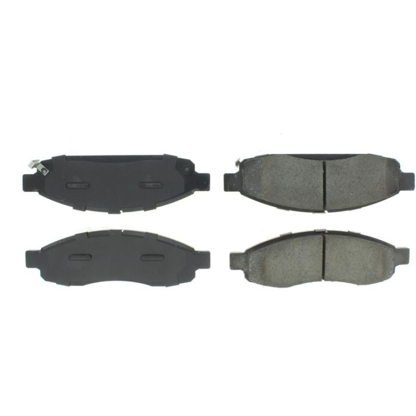 CENTRIC PARTS 102.11830 C-Tek Semi-Metallic Brake Pads with Shims