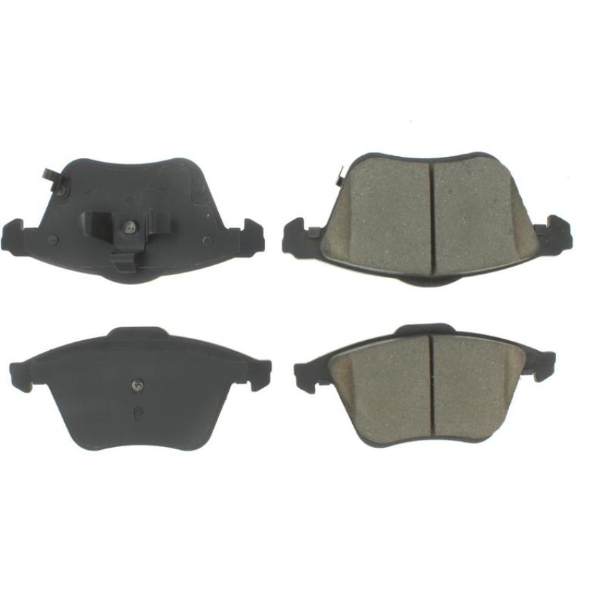 CENTRIC PARTS 102.11860 C-Tek Semi-Metallic Brake Pads with Shims