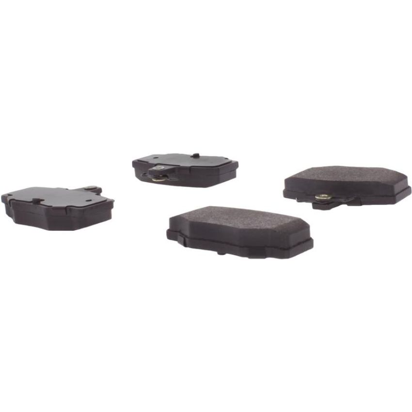 CENTRIC PARTS 102.11870 C-Tek Semi-Metallic Brake Pads with Shims