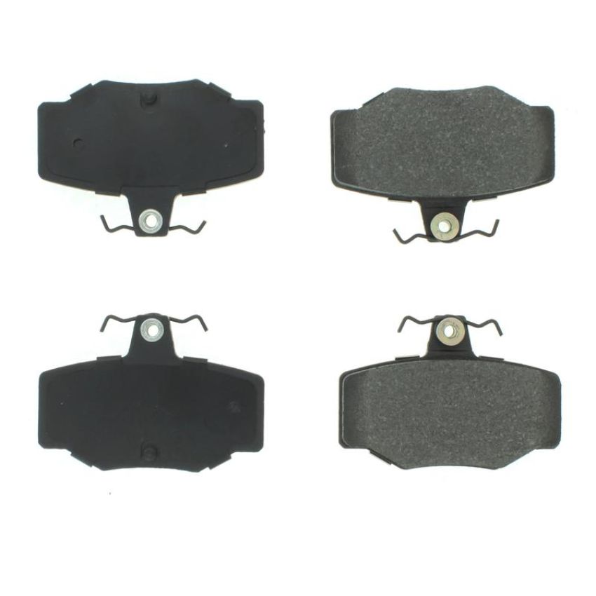 CENTRIC PARTS 102.11870 C-Tek Semi-Metallic Brake Pads with Shims