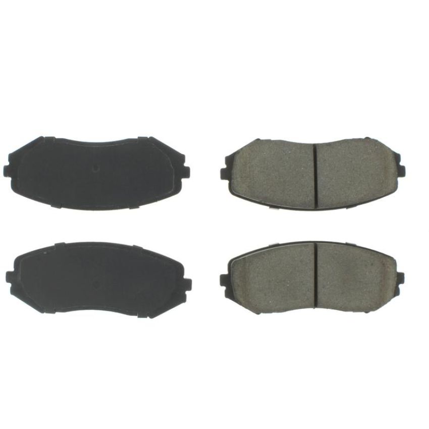 CENTRIC PARTS 102.11880 C-Tek Semi-Metallic Brake Pads with Shims