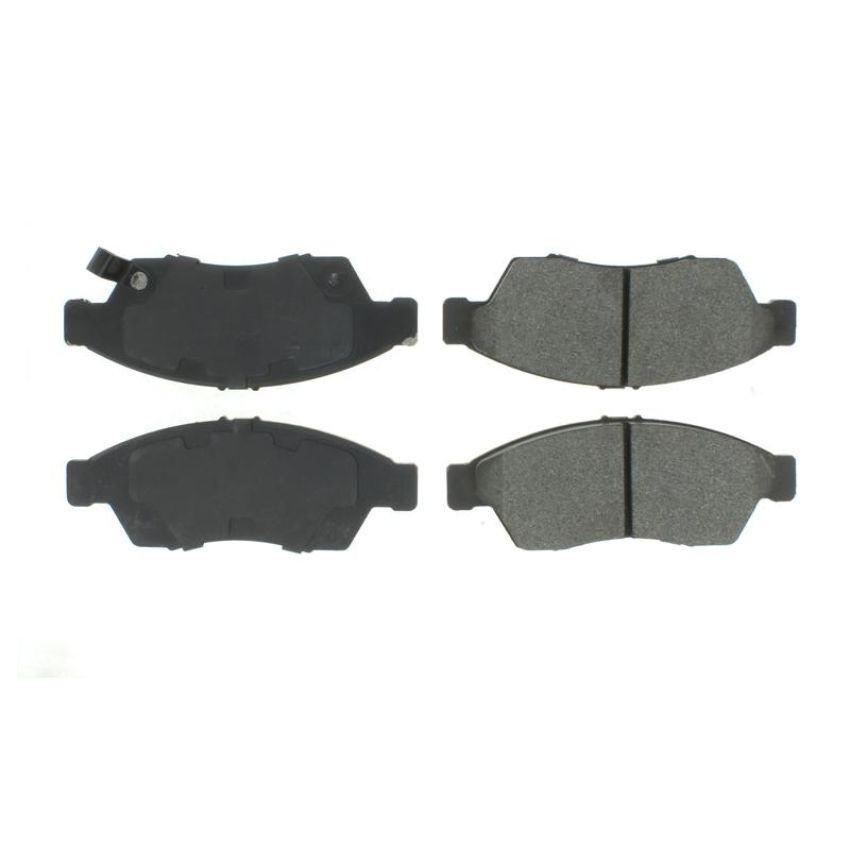 CENTRIC PARTS 102.11950 C-Tek Semi-Metallic Brake Pads with Shims