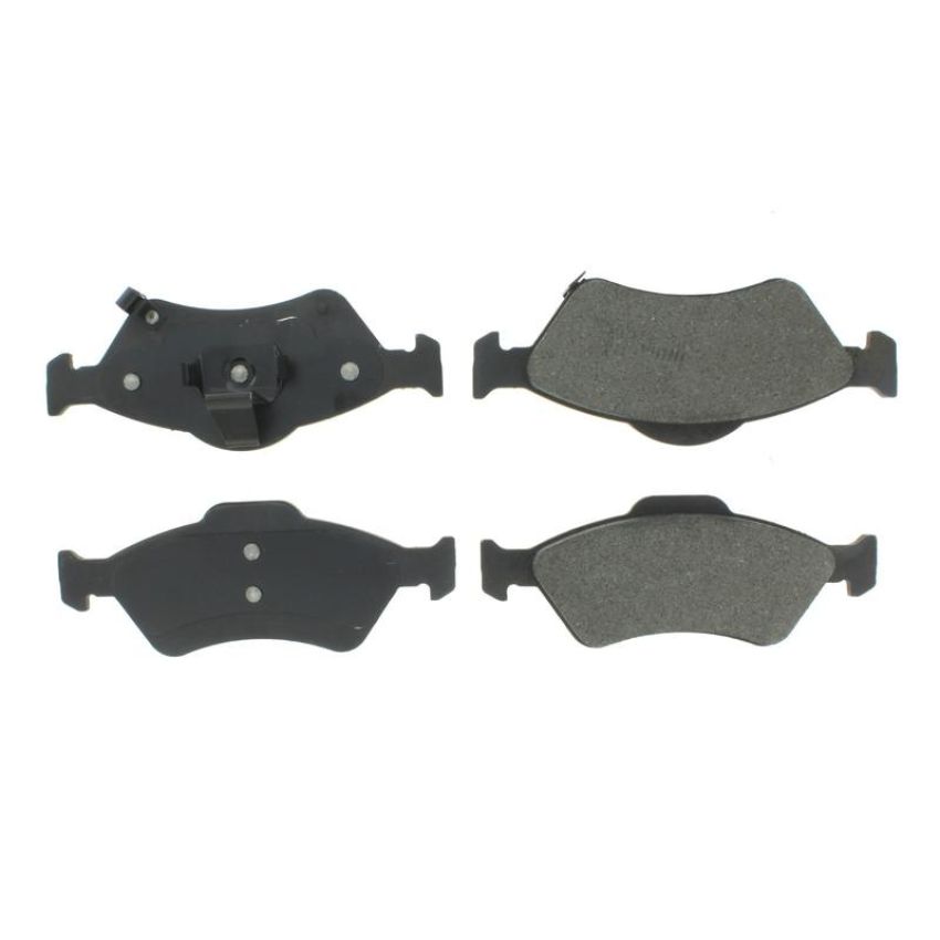 CENTRIC PARTS 102.12000 C-Tek Semi-Metallic Brake Pads with Shims