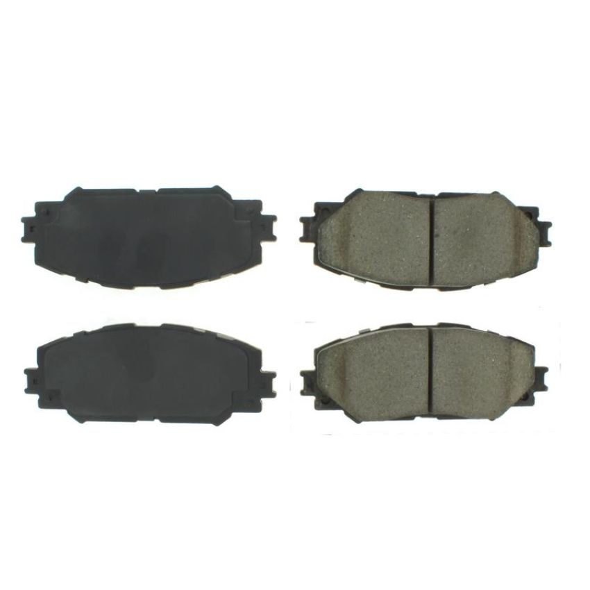 CENTRIC PARTS 102.12100 C-Tek Semi-Metallic Brake Pads with Shims