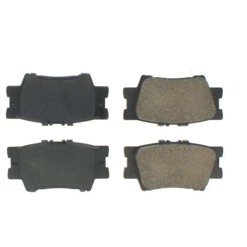 CENTRIC PARTS 102.12120 C-Tek Semi-Metallic Brake Pads with Shims