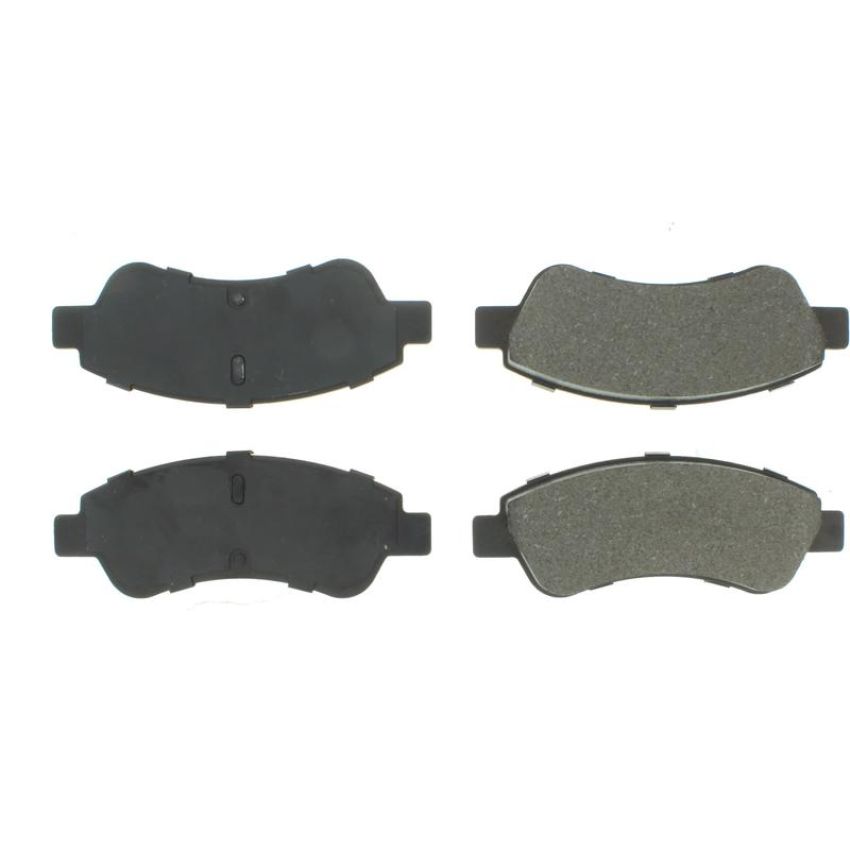 CENTRIC PARTS 102.12130 C-Tek Semi-Metallic Brake Pads with Shims
