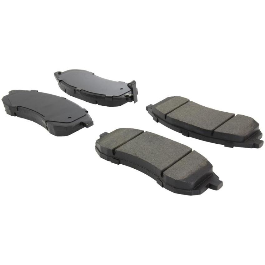 CENTRIC PARTS 102.12140 C-Tek Semi-Metallic Brake Pads with Shims