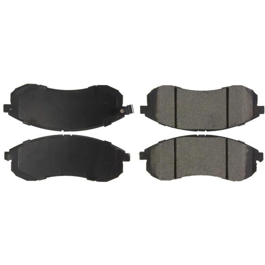 CENTRIC PARTS 102.12140 C-Tek Semi-Metallic Brake Pads with Shims