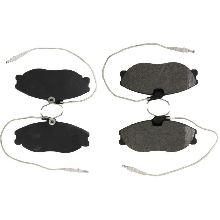 CENTRIC PARTS 102.12210 C-Tek Semi-Metallic Brake Pads with Shims