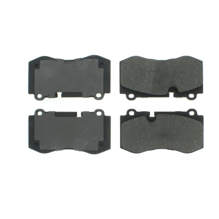 CENTRIC PARTS 102.12230 C-Tek Semi-Metallic Brake Pads with Shims
