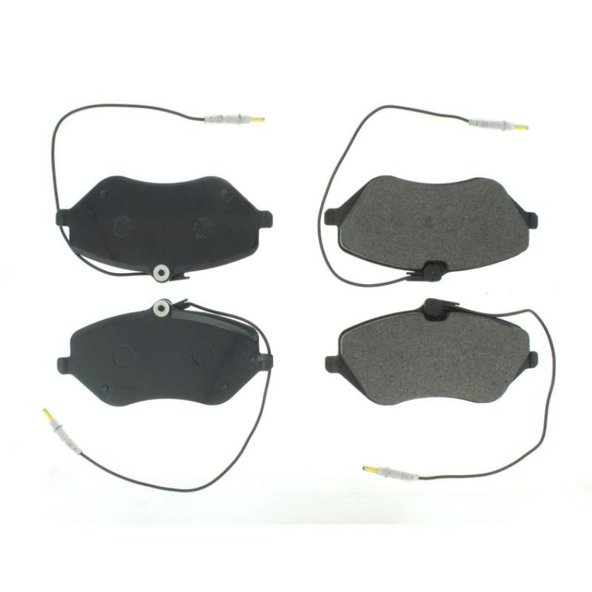 CENTRIC PARTS 102.12450 C-Tek Semi-Metallic Brake Pads with Shims