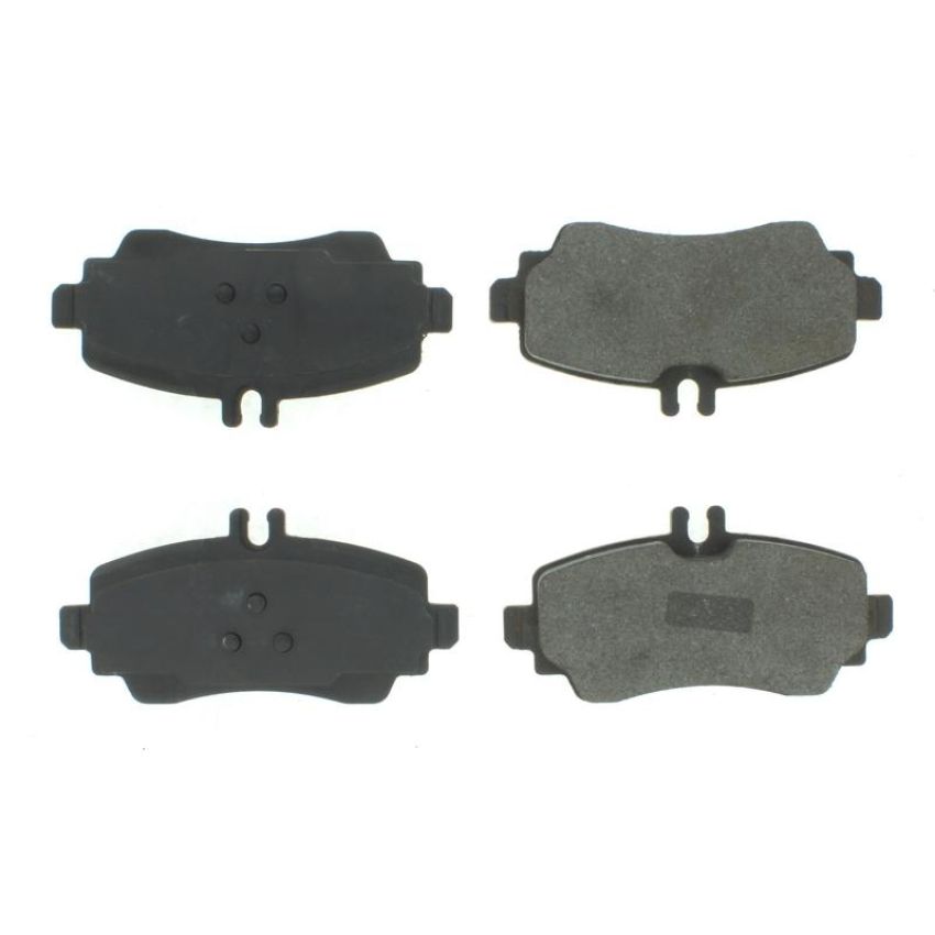 CENTRIC PARTS 102.12500 C-Tek Semi-Metallic Brake Pads with Shims