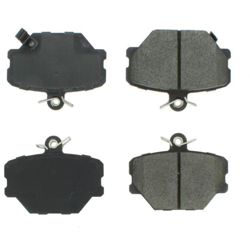 CENTRIC PARTS 102.12520 C-Tek Semi-Metallic Brake Pads with Shims