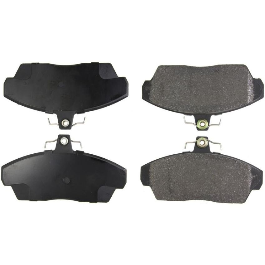 CENTRIC PARTS 102.12550 C-Tek Semi-Metallic Brake Pads with Shims
