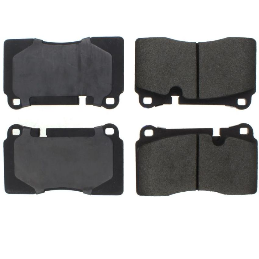 CENTRIC PARTS 102.12630 C-Tek Semi-Metallic Brake Pads with Shims