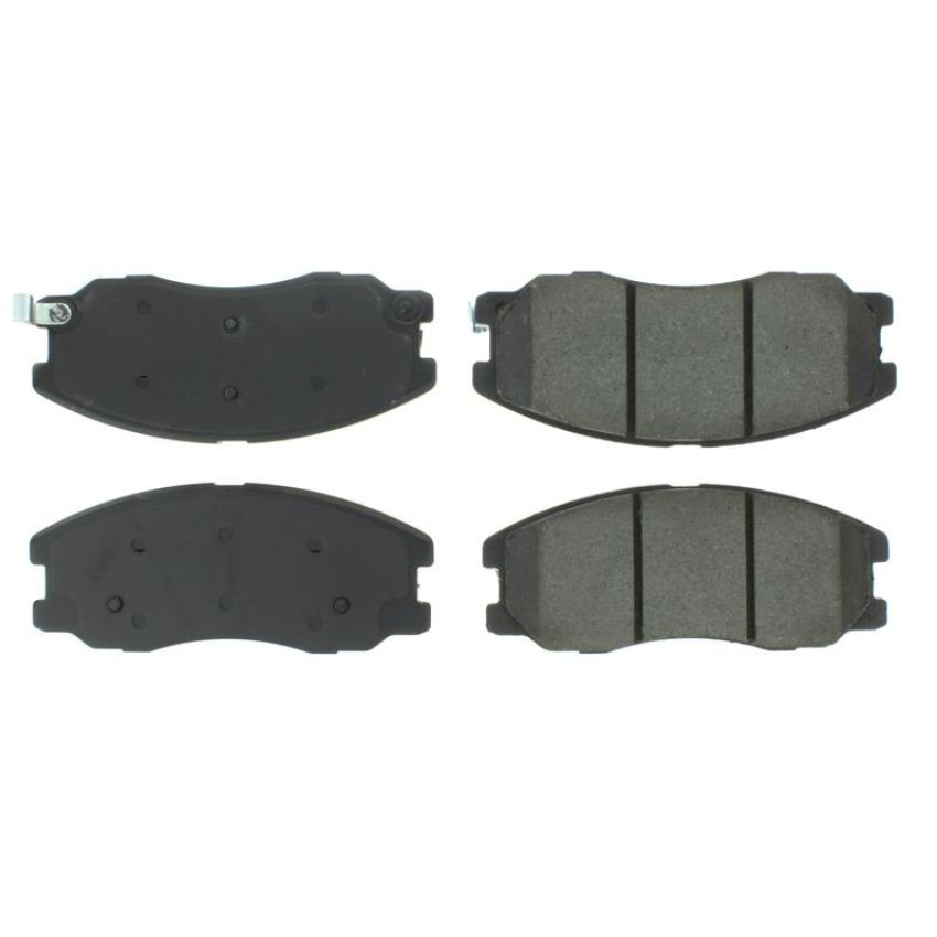 CENTRIC PARTS 102.12640 C-Tek Semi-Metallic Brake Pads with Shims