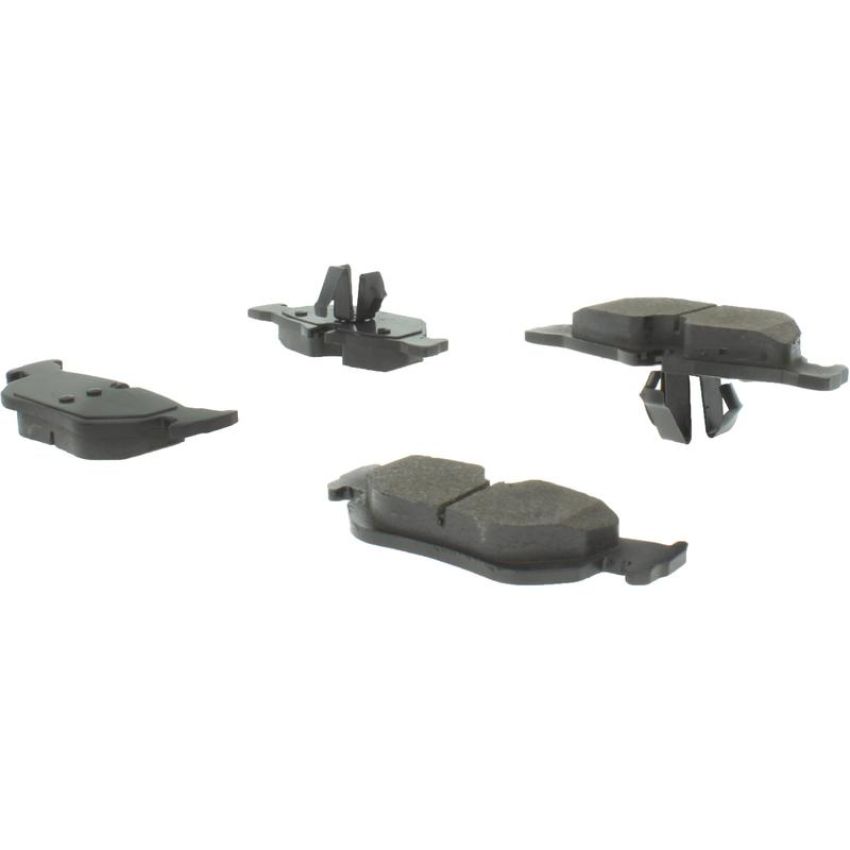 CENTRIC PARTS 102.12670 C-Tek Semi-Metallic Brake Pads with Shims