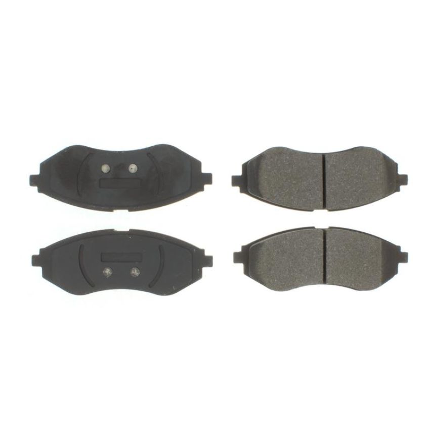 CENTRIC PARTS 102.12690 C-Tek Semi-Metallic Brake Pads with Shims