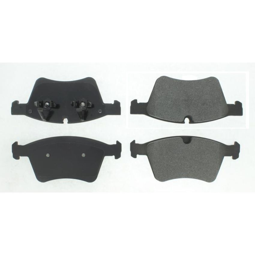 CENTRIC PARTS 102.12720 C-Tek Semi-Metallic Brake Pads with Shims