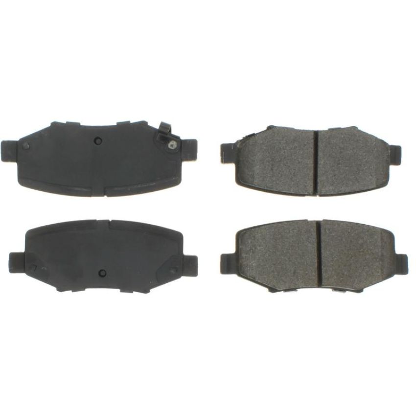 CENTRIC PARTS 102.12740 C-Tek Semi-Metallic Brake Pads with Shims