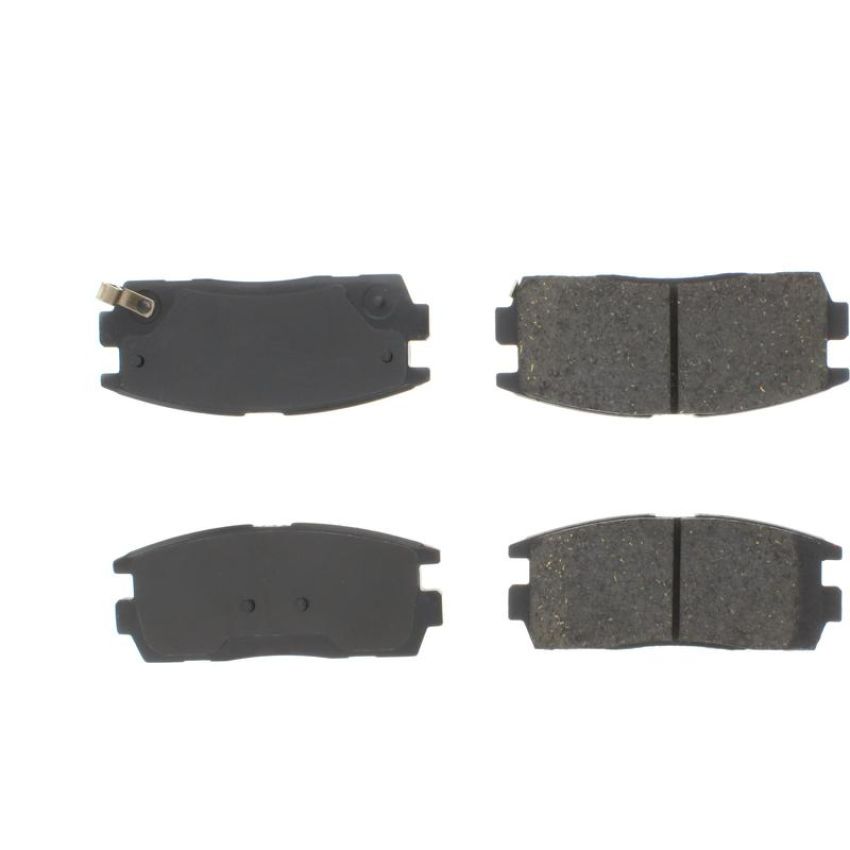 CENTRIC PARTS 102.12750 C-Tek Semi-Metallic Brake Pads with Shims