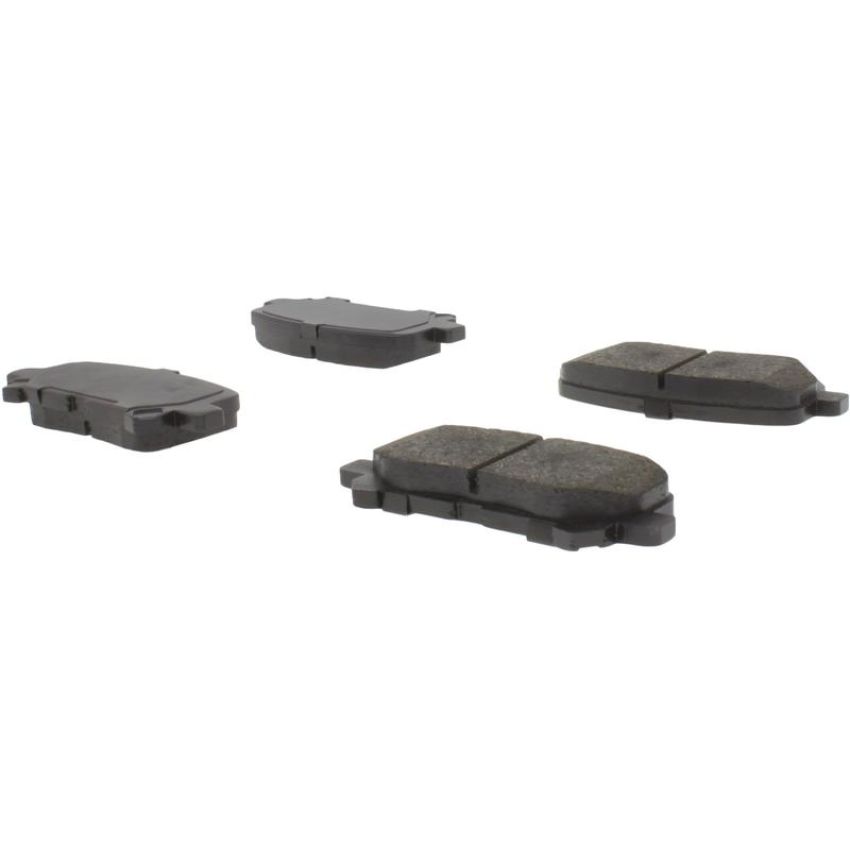 CENTRIC PARTS 102.12810 C-Tek Semi-Metallic Brake Pads with Shims