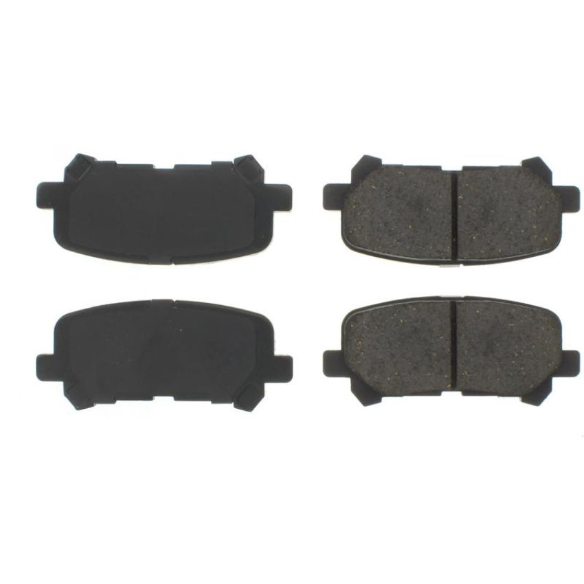 CENTRIC PARTS 102.12810 C-Tek Semi-Metallic Brake Pads with Shims