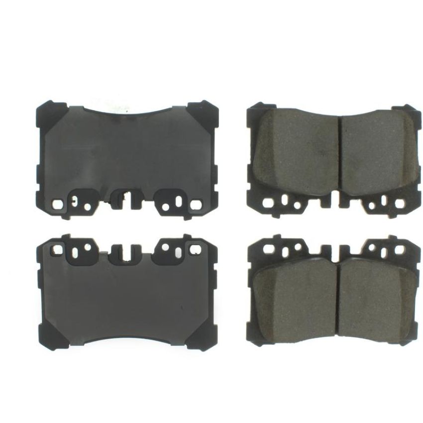 CENTRIC PARTS 102.12820 C-Tek Semi-Metallic Brake Pads with Shims