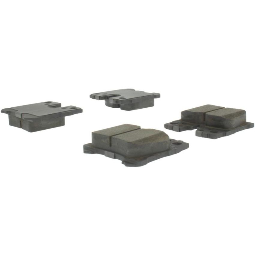 CENTRIC PARTS 102.12830 C-Tek Semi-Metallic Brake Pads with Shims