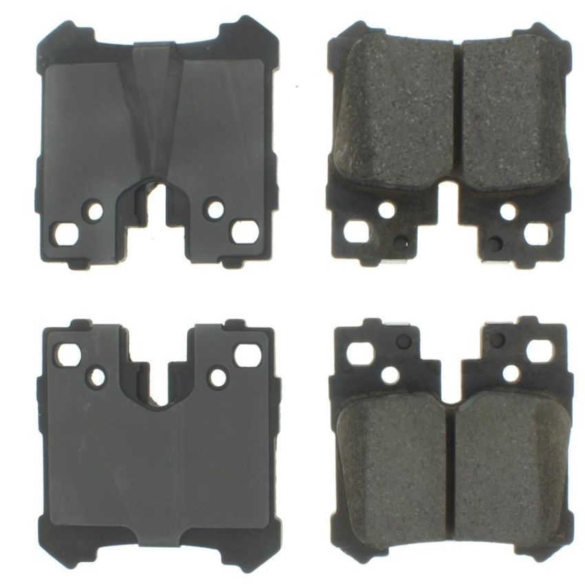 CENTRIC PARTS 102.12830 C-Tek Semi-Metallic Brake Pads with Shims