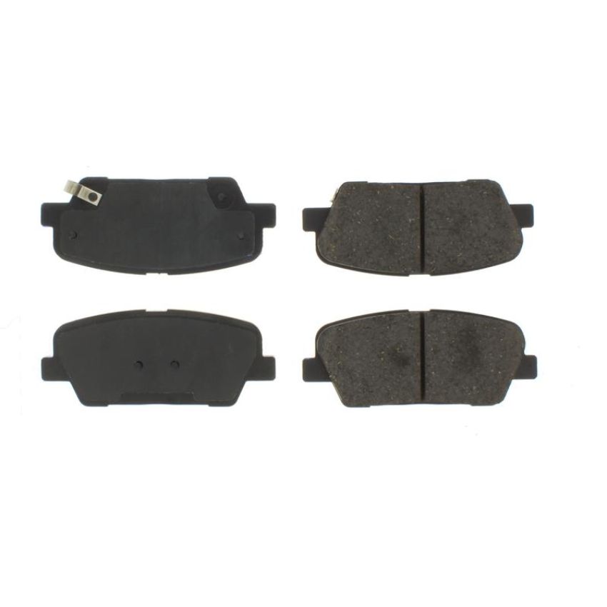 CENTRIC PARTS 102.12840 C-Tek Semi-Metallic Brake Pads with Shims
