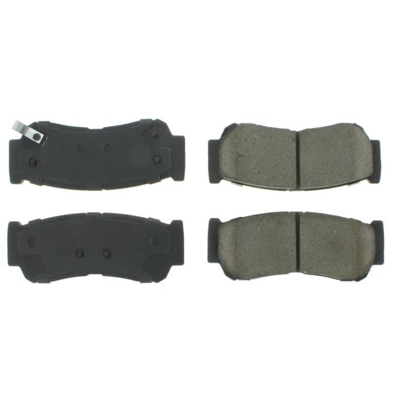 CENTRIC PARTS 102.12970 C-Tek Semi-Metallic Brake Pads with Shims