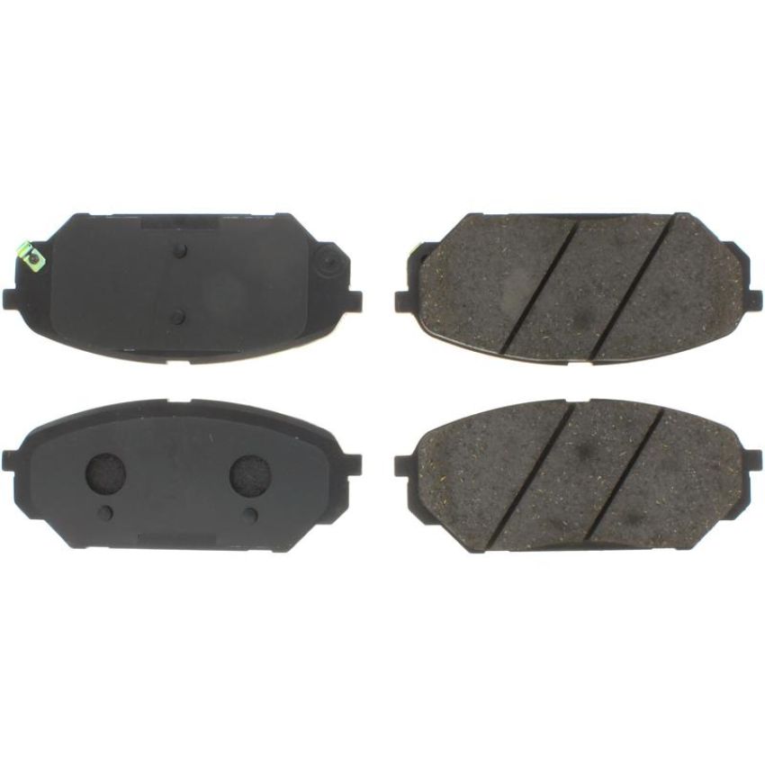 CENTRIC PARTS 102.13010 C-Tek Semi-Metallic Brake Pads with Shims