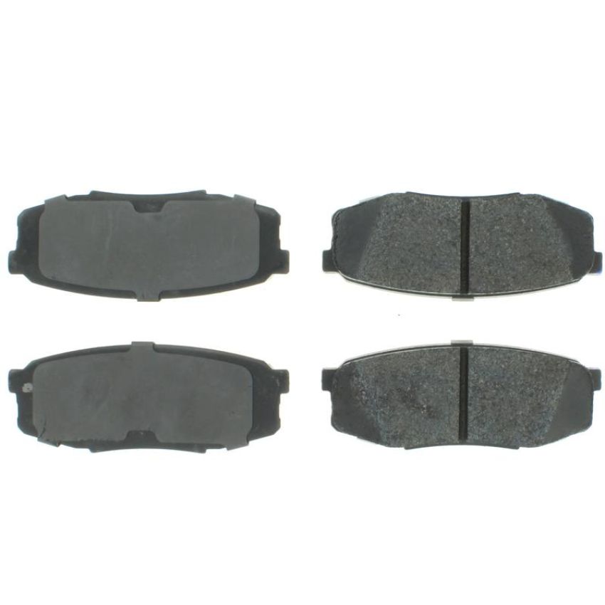 CENTRIC PARTS 102.13040 C-Tek Semi-Metallic Brake Pads with Shims
