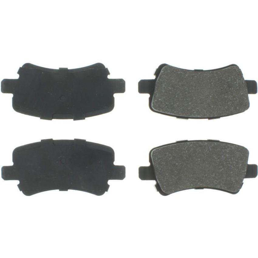 CENTRIC PARTS 102.13070 C-Tek Semi-Metallic Brake Pads with Shims