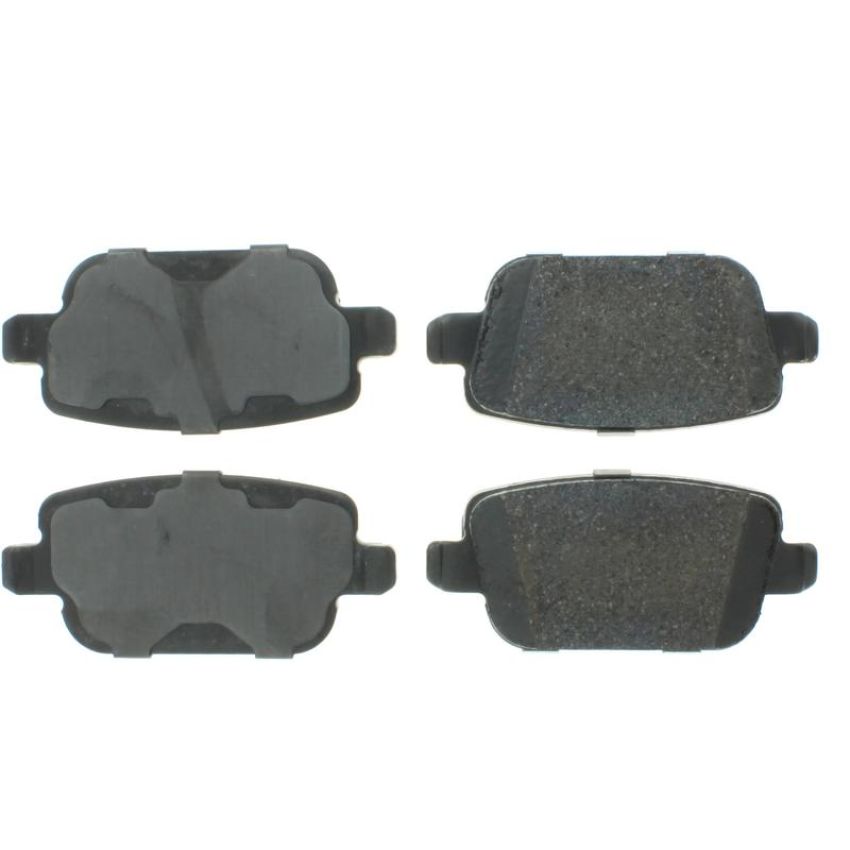 CENTRIC PARTS 102.13140 C-Tek Semi-Metallic Brake Pads with Shims