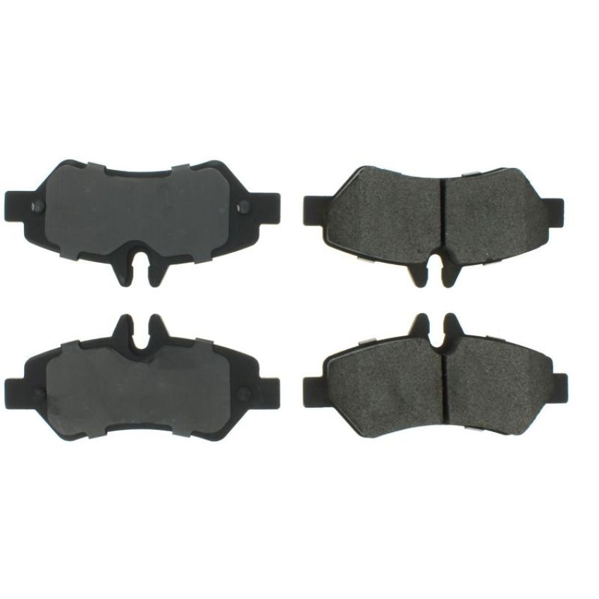CENTRIC PARTS 102.13170 C-Tek Semi-Metallic Brake Pads with Shims