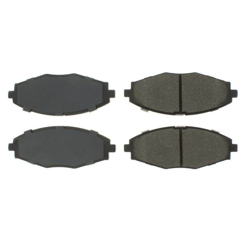 CENTRIC PARTS 102.13210 C-Tek Semi-Metallic Brake Pads with Shims