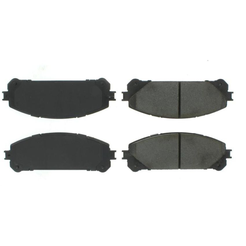 CENTRIC PARTS 102.13240 C-Tek Semi-Metallic Brake Pads with Shims