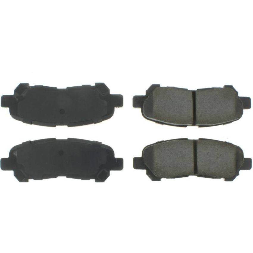 CENTRIC PARTS 102.13250 C-Tek Semi-Metallic Brake Pads with Shims