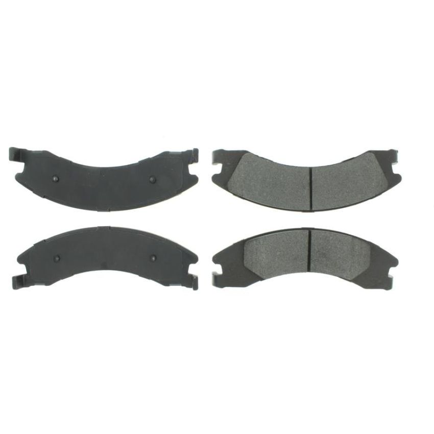 CENTRIC PARTS 102.13290 C-Tek Semi-Metallic Brake Pads with Shims