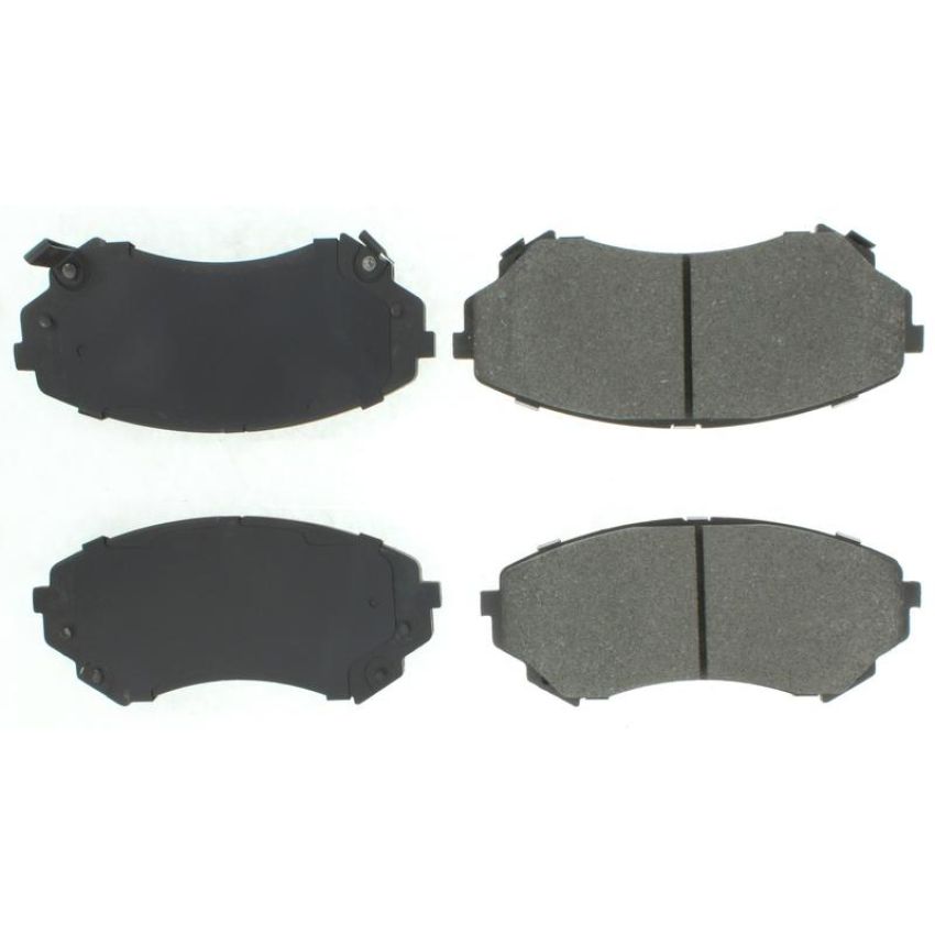 CENTRIC PARTS 102.13310 C-Tek Semi-Metallic Brake Pads with Shims