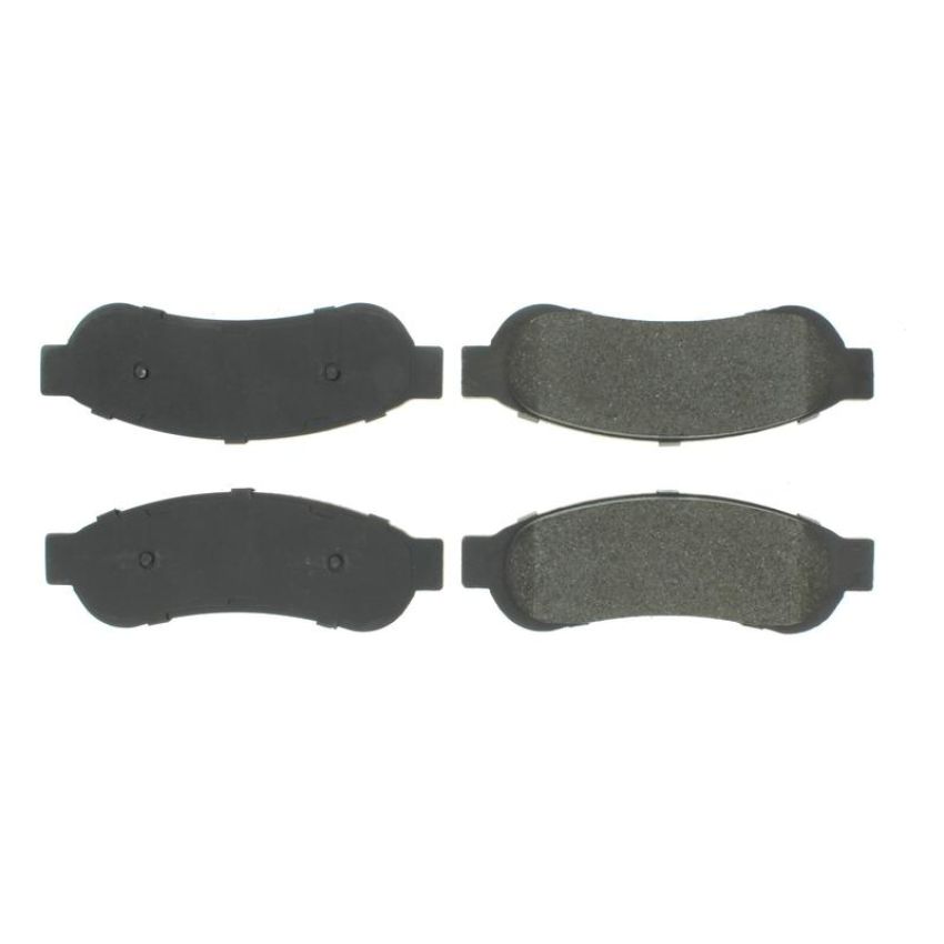 CENTRIC PARTS 102.13340 C-Tek Semi-Metallic Brake Pads with Shims